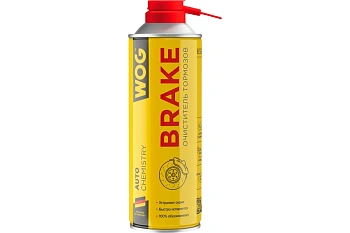 Очиститель тормозов и деталей сцепления WOG 650 мл (аэрозоль)