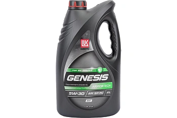 Моторное масло Лукойл GENESIS ARMORTECH DX1 5W-30, 4 л