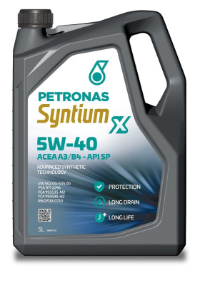 PETRONAS SYNTIUM X 5W-40 A3/B4 5л