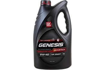 Масло Лукойл GENESIS ARMORTECH 5W-40, 4 л
