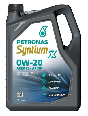 PETRONAS SYNTIUM X 0W-20 C5 5л