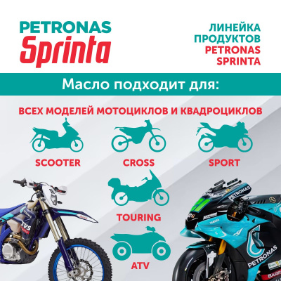 PETRONAS SPRINTA F500 10W-40 1л