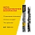 Щетка стеклоочистителя всесезонная бескаркасная бесшумная 24"/600 мм с адаптерами WOG